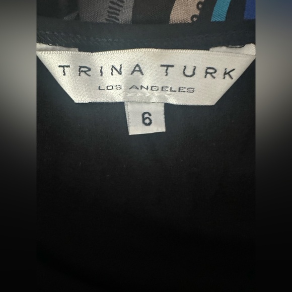Trina Turk Multicolor Patterned Dress size 6 - Picture 6 of 6